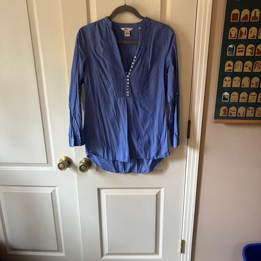 Edward Blue Women's Top